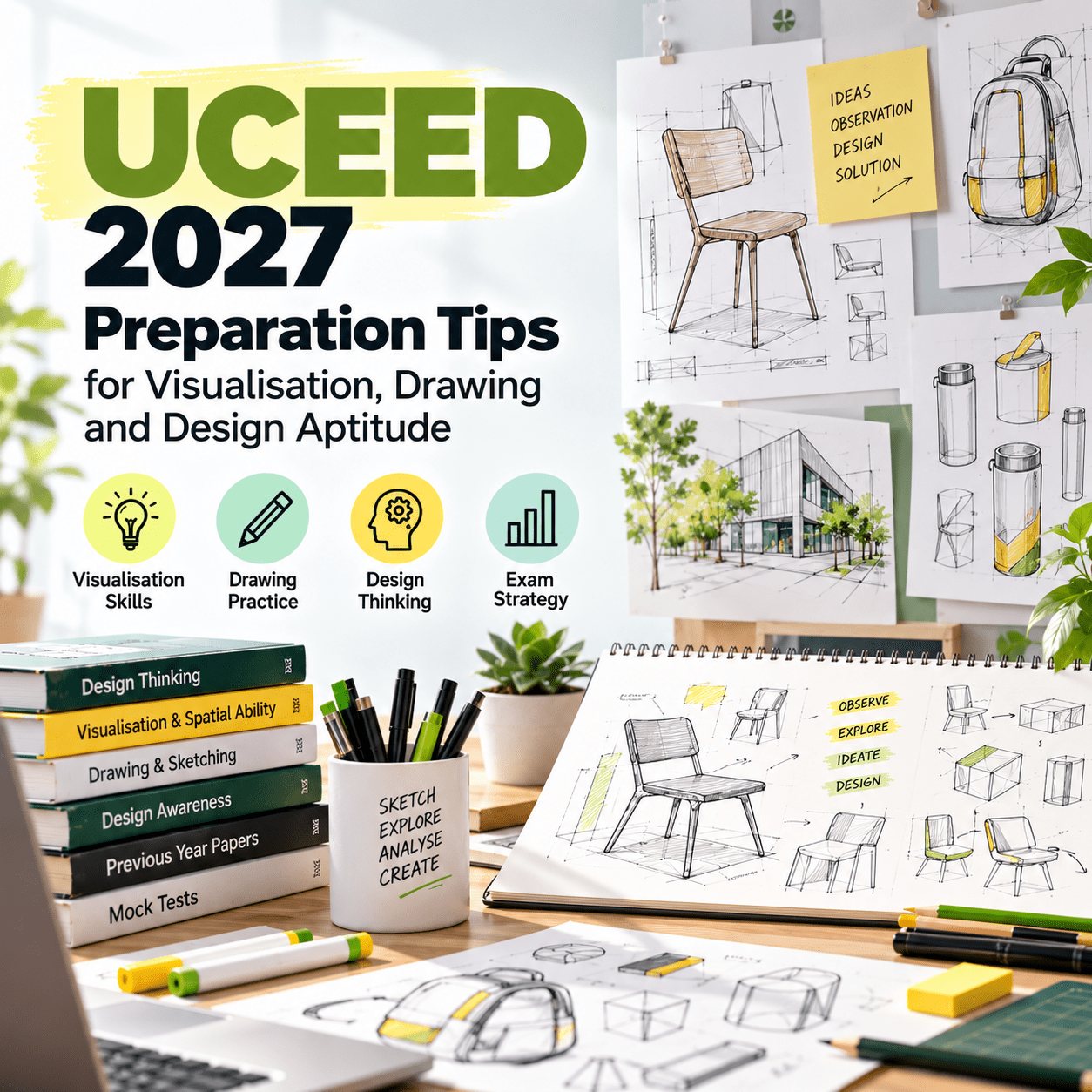 UCEED 2027 Preparation tips