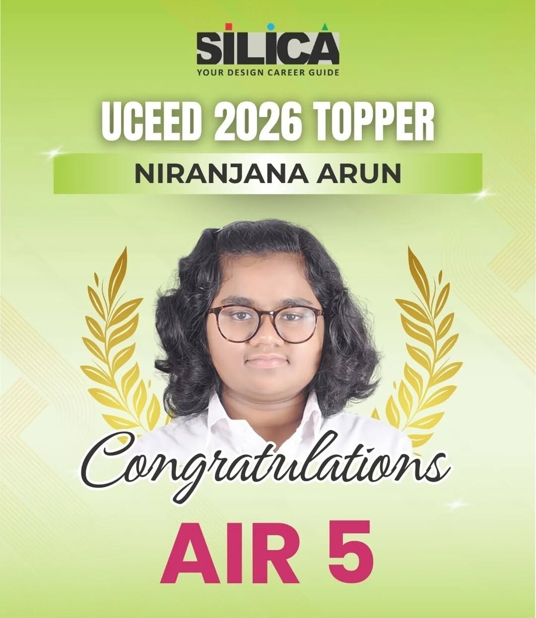 UCEED 2026 Topper - AIR 5